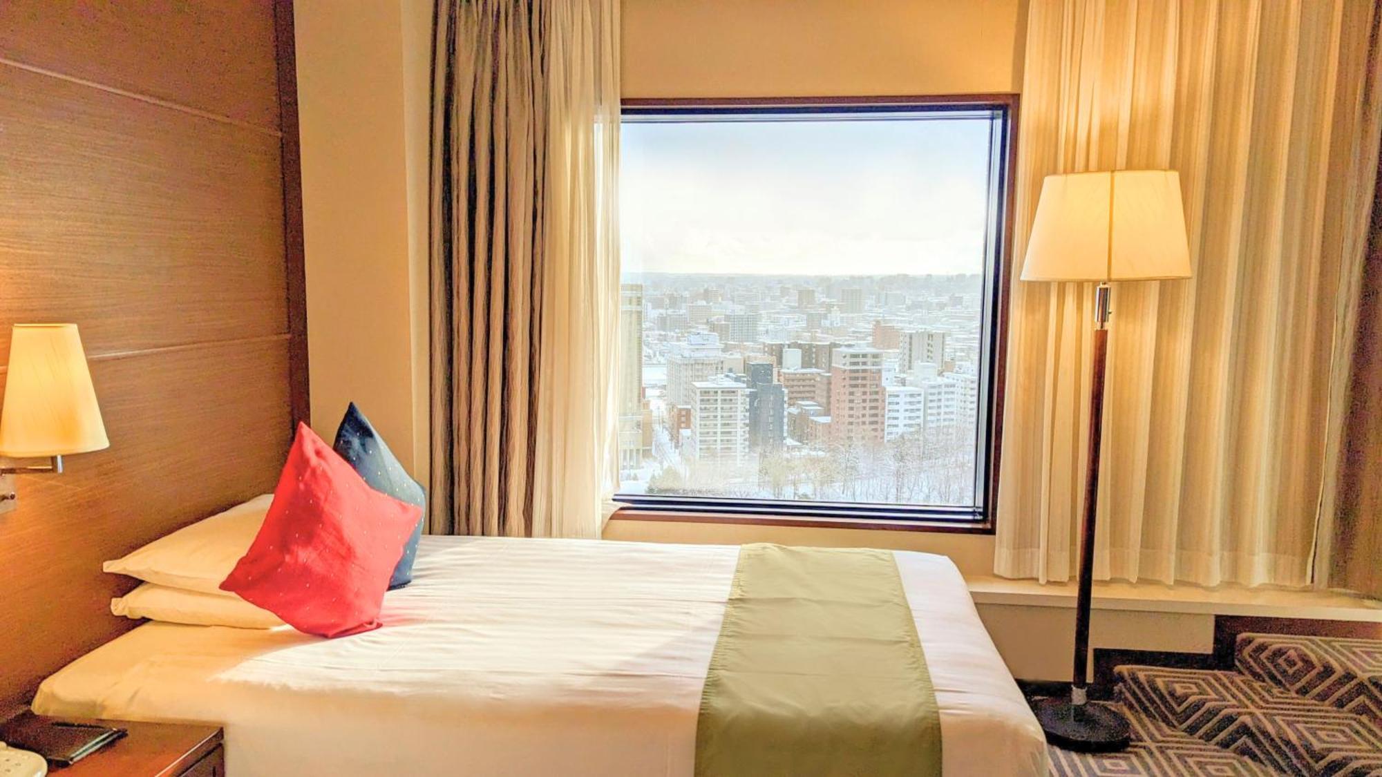 فندق بريمير ناكاجيما بارك سابورو المظهر الخارجي الصورة A room at the hotel