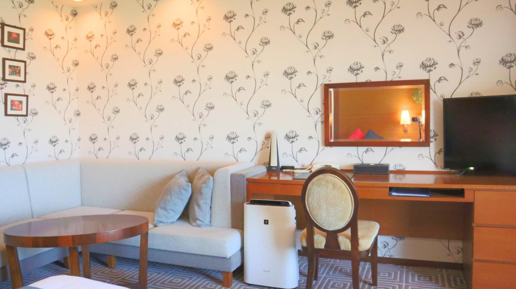 فندق بريمير ناكاجيما بارك سابورو المظهر الخارجي الصورة A humidifier in a hotel room