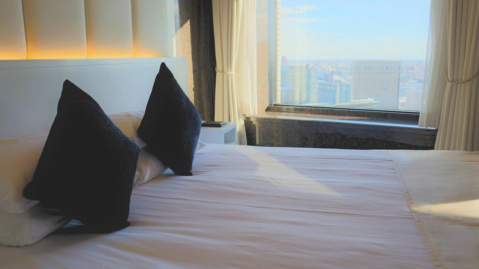 فندق بريمير ناكاجيما بارك سابورو المظهر الخارجي الصورة A room at the hotel