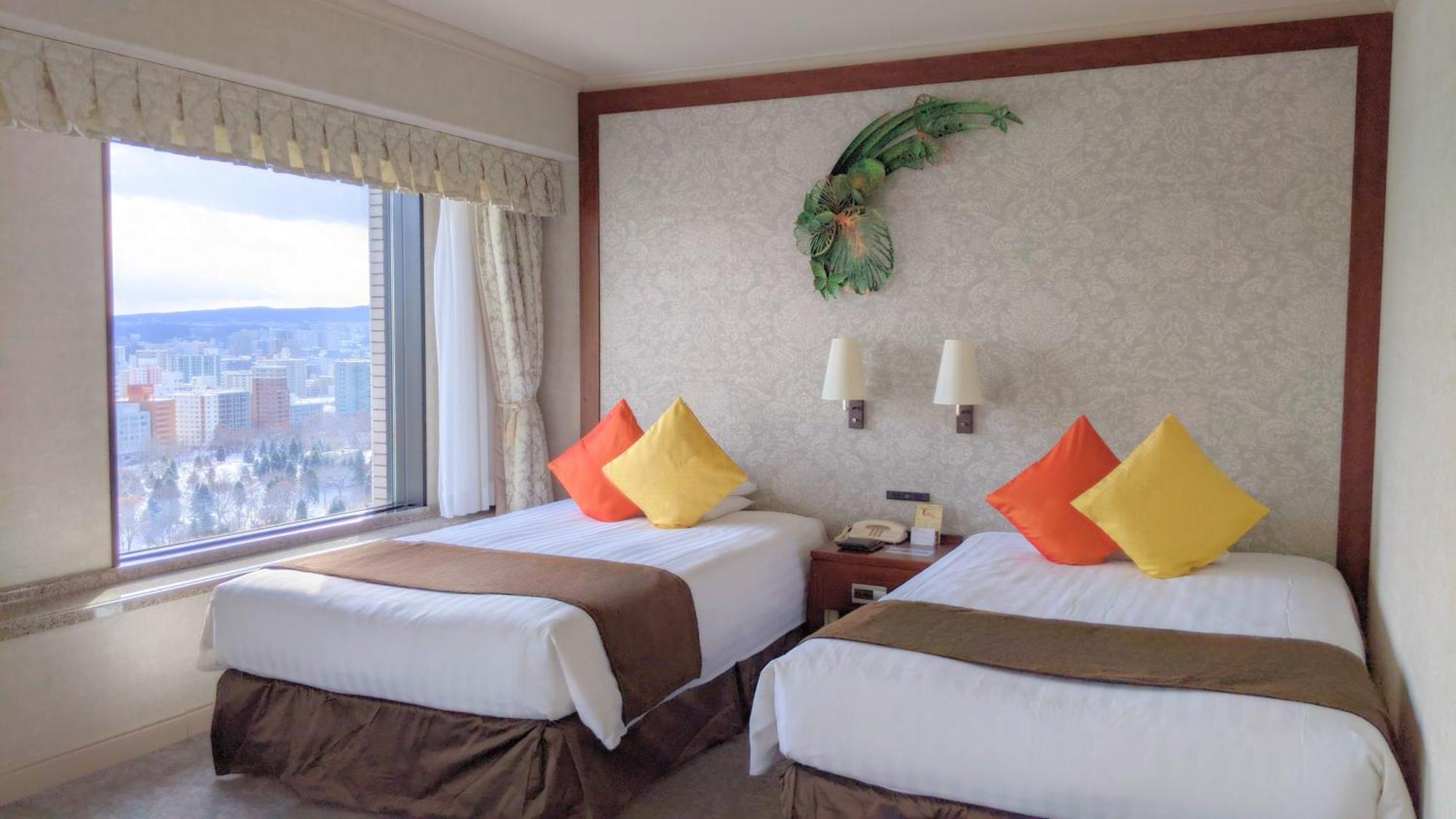 فندق بريمير ناكاجيما بارك سابورو المظهر الخارجي الصورة A room at the hotel